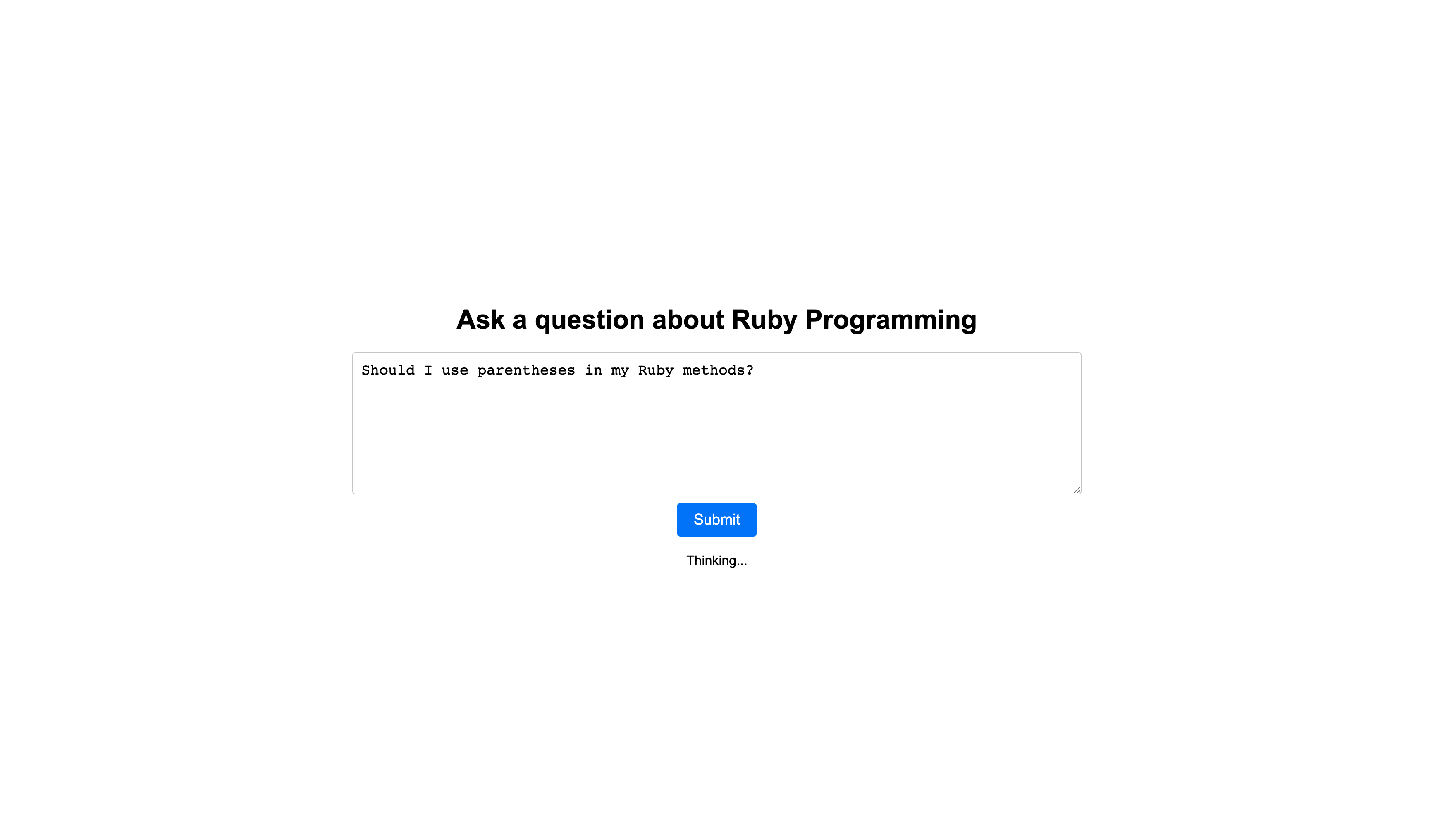 Ask Eloquent Ruby Website